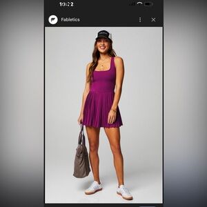 Fabletics Purple Mini Dress